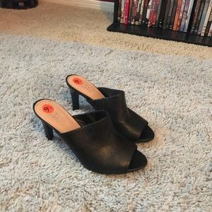 Black Franco Sarto heels